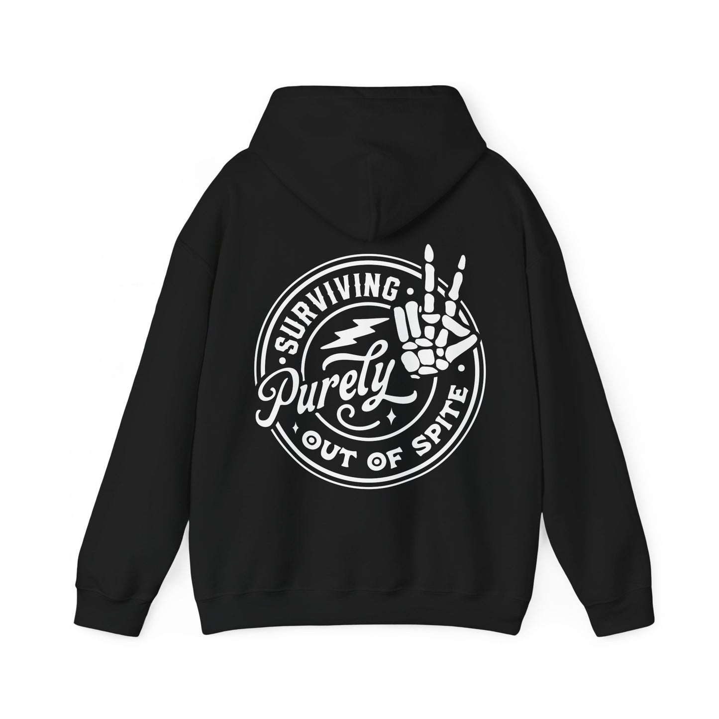 Surviving Purely Out of Spite Heavy Blend™ Hooded Sweatshirt