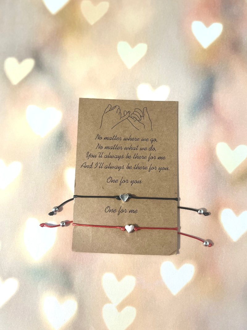 “One For You. One For Me” Friendship Love Bracelets