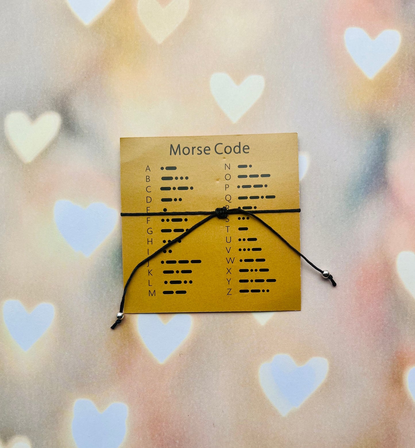 “Keep Going” Morse Code Bracelet