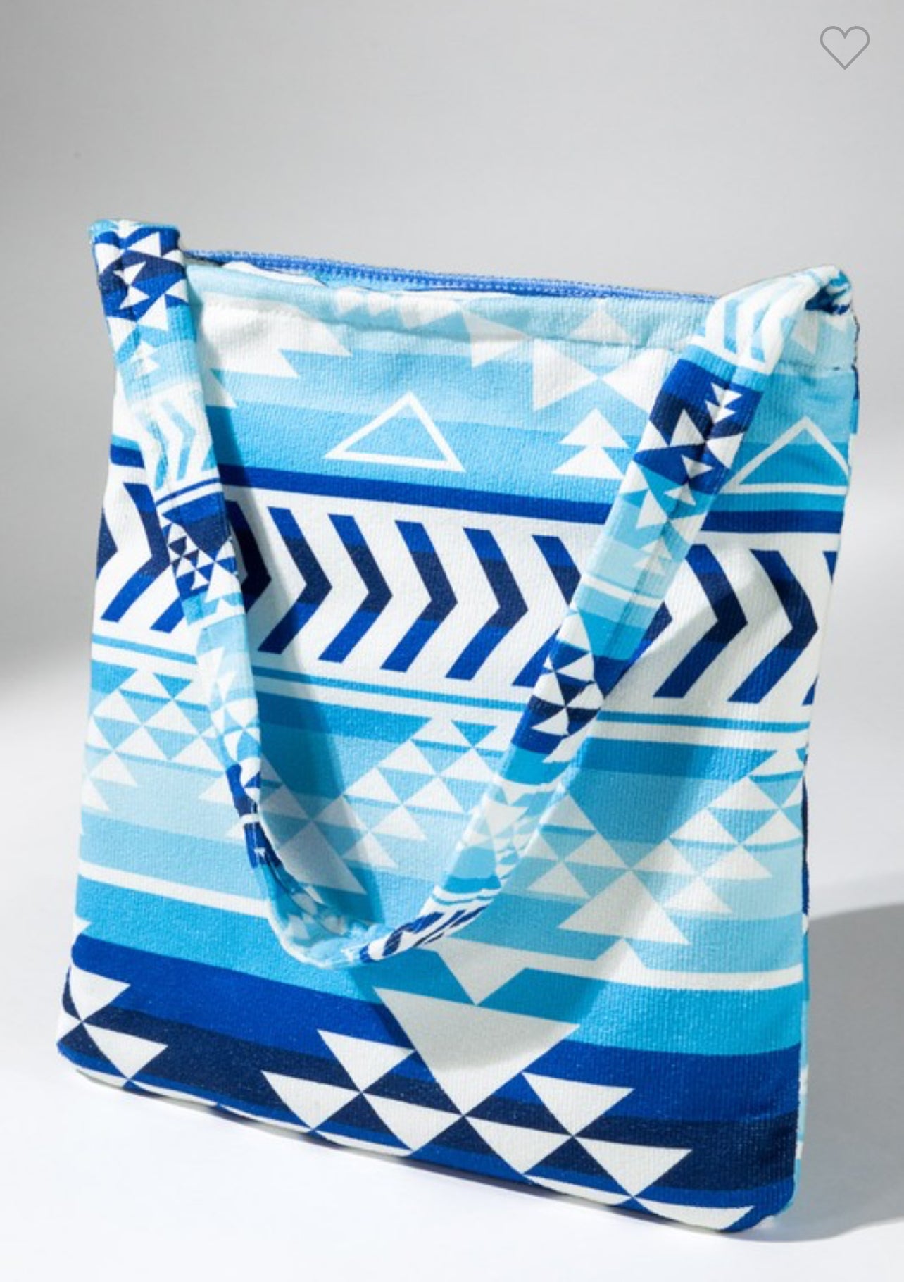 2 in 1 Aztec Beach Towel Bag
