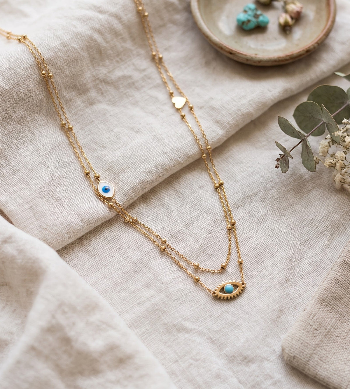 The Mati Evil Eye Necklace
