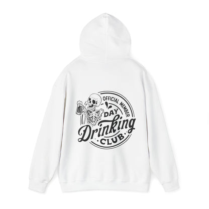 Official Member of the Day Drinking Club Unisex Heavy Blend™ Hooded Sweatshirt