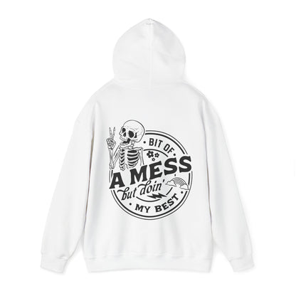 A Bit of A Mess But Doing My Best Unisex Heavy Blend™ Hooded Sweatshirt