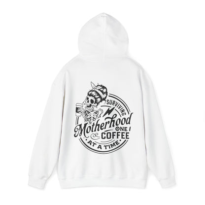 Surviving Motherhood... Unisex Heavy Blend™ Hooded Sweatshirt