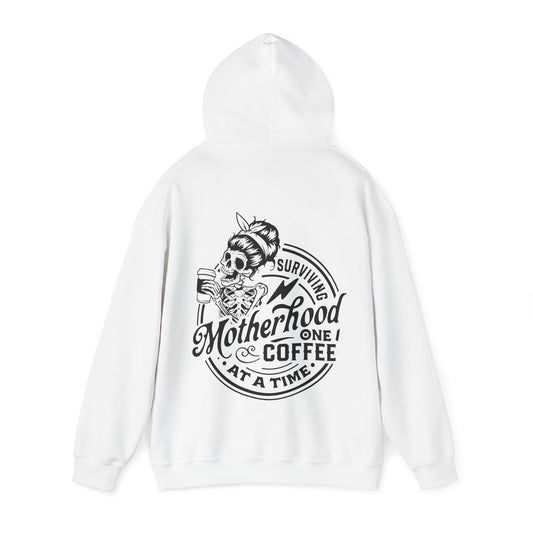 Surviving Motherhood... Unisex Heavy Blend™ Hooded Sweatshirt