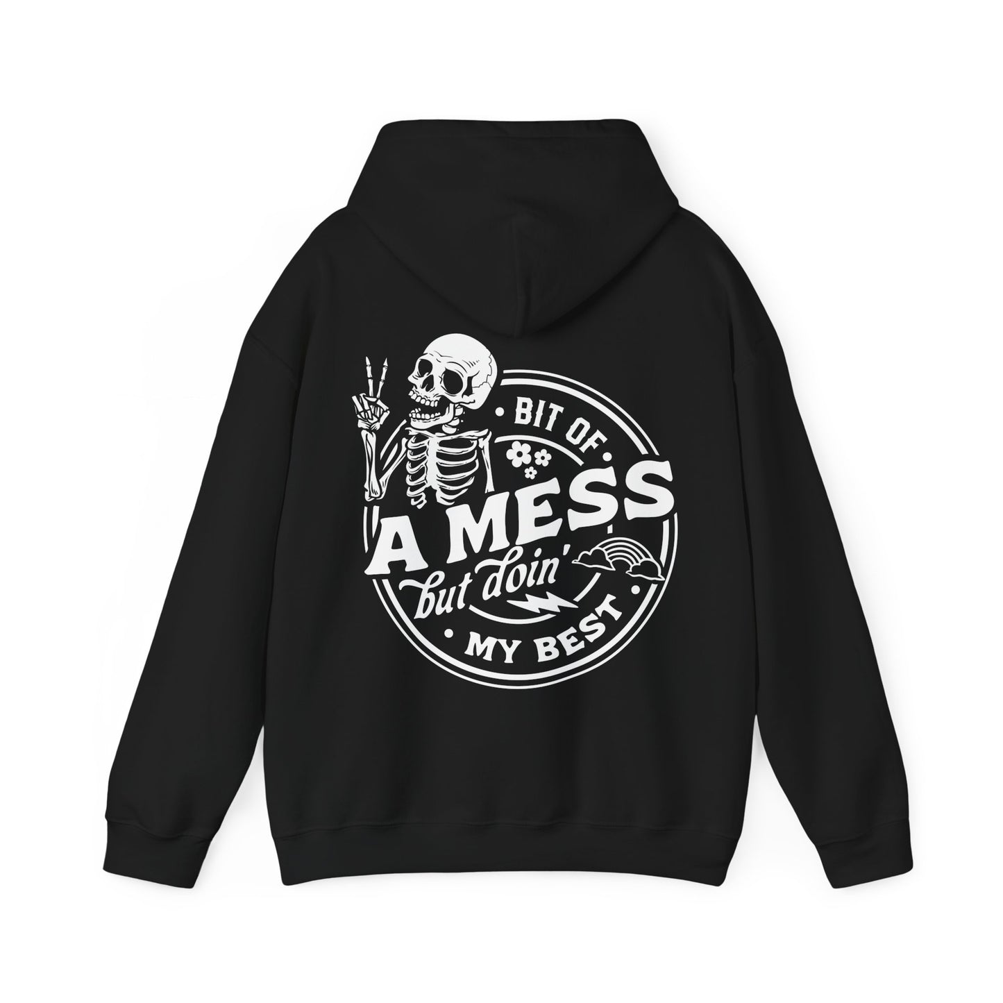 A Bit of A Mess... Heavy Blend™ Hooded Sweatshirt