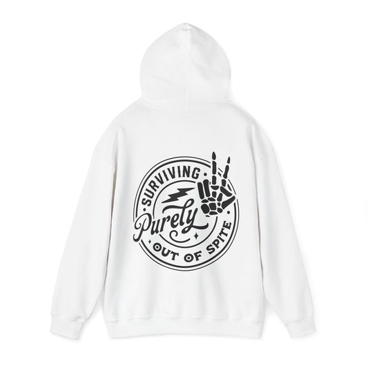 Surviving Purely Out of Spite Unisex Heavy Blend™ Hooded Sweatshirt