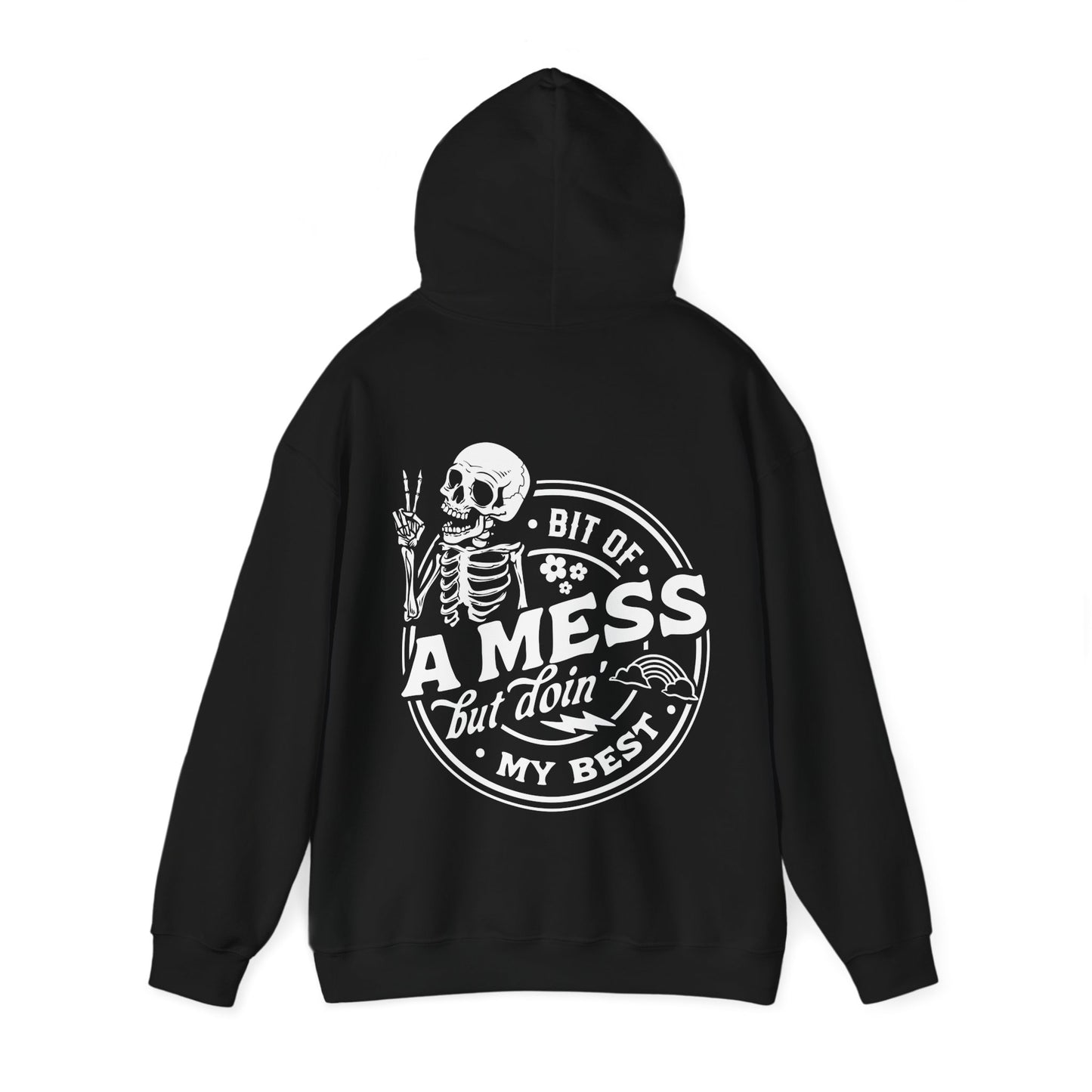 A Bit of A Mess... Heavy Blend™ Hooded Sweatshirt