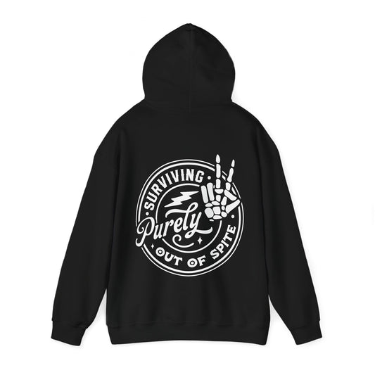 Surviving Purely Out of Spite Heavy Blend™ Hooded Sweatshirt