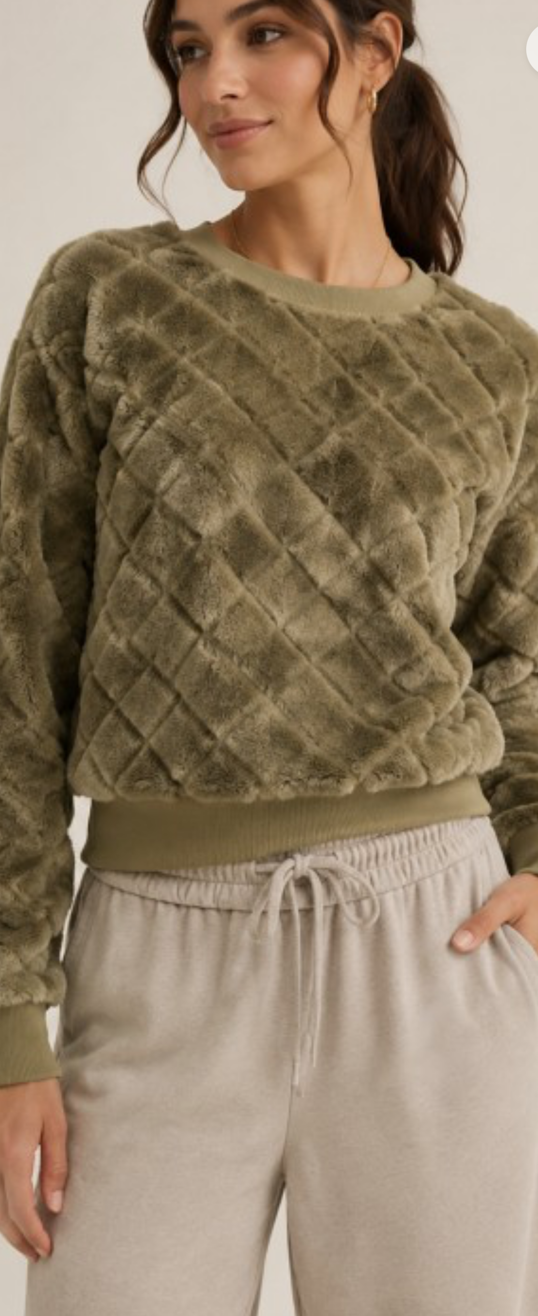 Velvet Pines Fleece Crewneck