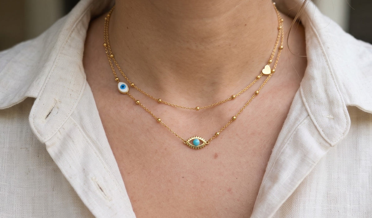 The Mati Evil Eye Necklace