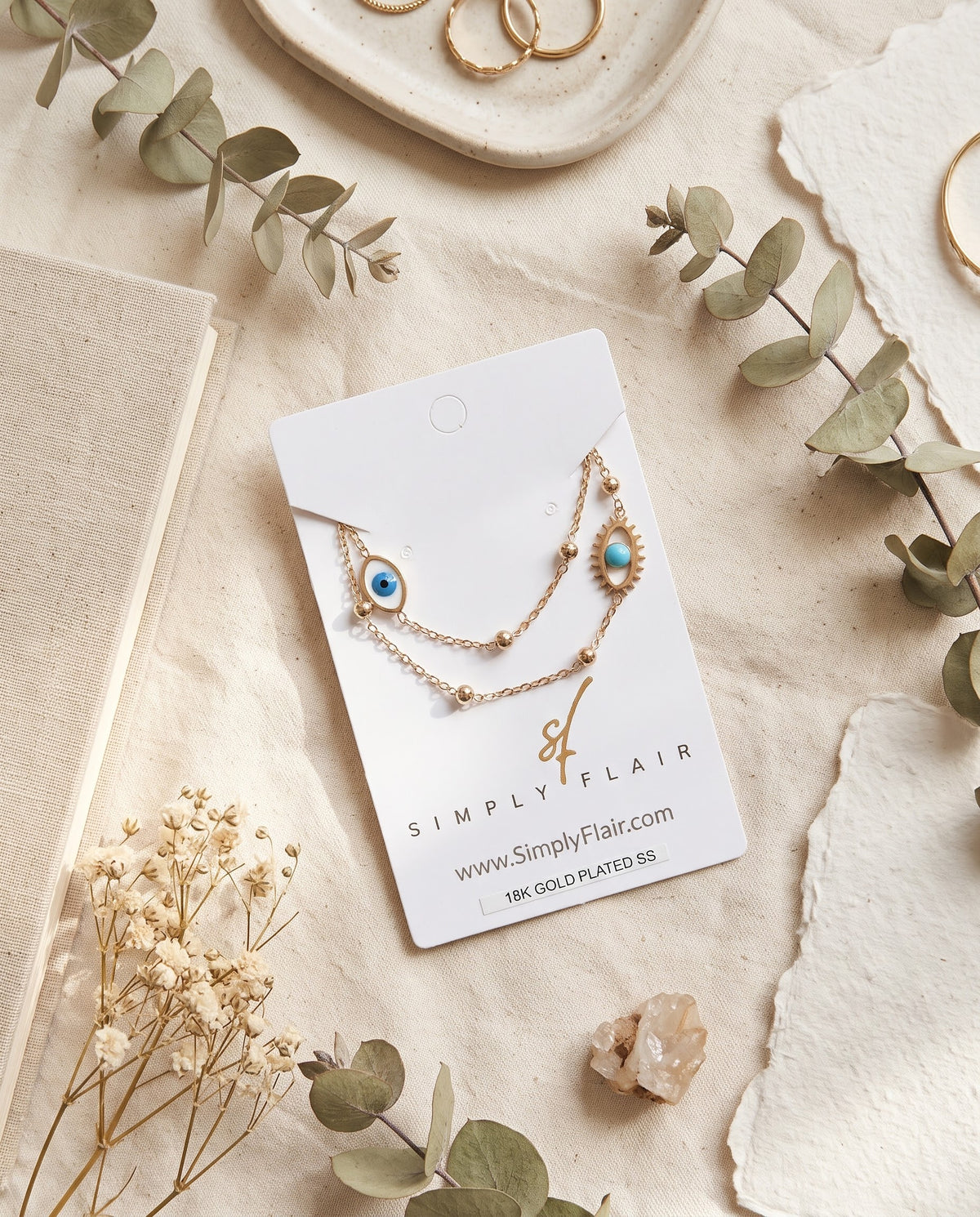 The Mati Evil Eye Necklace
